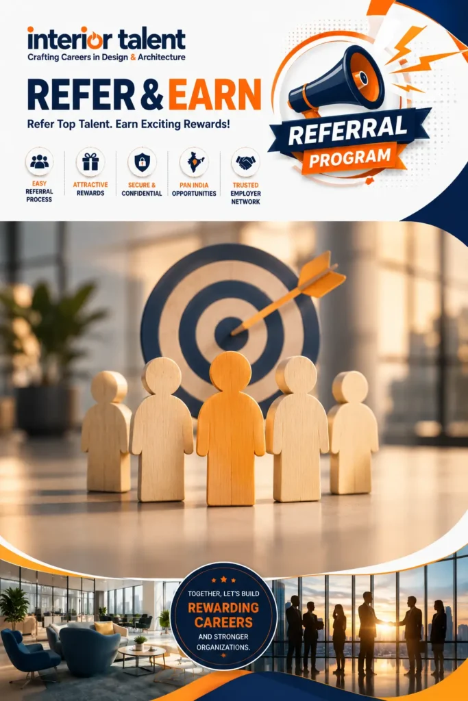 Refer & Earn -reqarding career together- Interior Talent Global Refer Earn reqarding career together Interior Talent Global